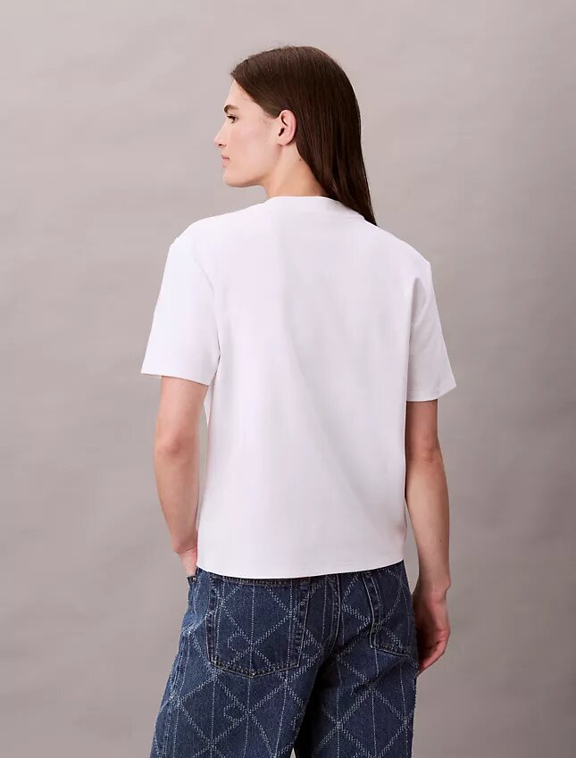 Κλασικό T-shirt με γραφικό λογότυπο Κλασικό T-shirt με γραφικό λογότυπο