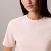 Κλασικό T-shirt με γραφικό λογότυπο από φελτ