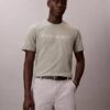 Κλασικό T-shirt με γραφικό λογότυπο σε foil Κλασικό T-shirt με γραφικό λογότυπο σε foil