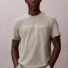 Κλασικό T-shirt με γραφικό λογότυπο σε foil Κλασικό T-shirt με γραφικό λογότυπο σε foil