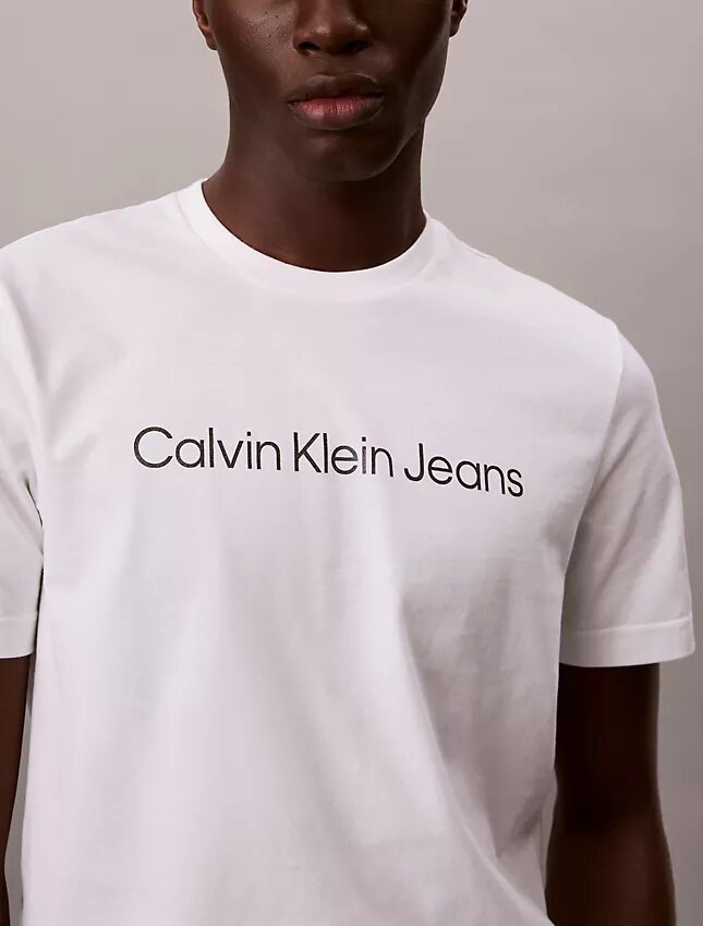 Κλασικό T-shirt με γραφικό λογότυπο σε foil Κλασικό T-shirt με γραφικό λογότυπο σε foil