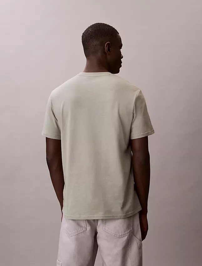 Κλασικό T-shirt με γραφικό λογότυπο σε foil Κλασικό T-shirt με γραφικό λογότυπο σε foil