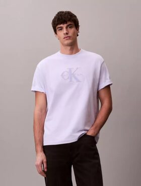 Κλασικό T-shirt με γραφικό Monologo
