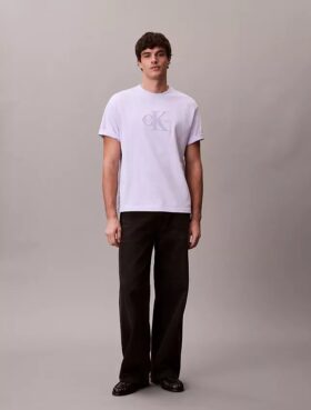 Κλασικό T-shirt με γραφικό Monologo