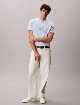 Κλασικό T-shirt με γραφικό Monologo