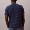 Κλασικό T-shirt με γραφικό ρίγα Monologo