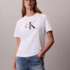 Κλασικό T-shirt με γραφικό Script Monologo Κλασικό T-shirt με γραφικό Script Monologo
