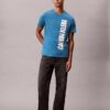 Κλασικό T-shirt με κάθετο λογότυπο Κλασικό T-shirt με κάθετο λογότυπο