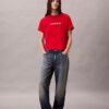 Κλασικό T-shirt με κεντημένο λογότυπο Κλασικό T-shirt με κεντημένο λογότυπο