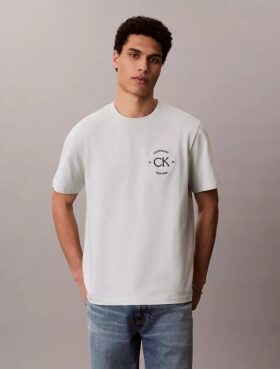 Κλασικό T-shirt με κυκλικό λογότυπο