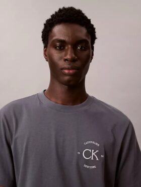 Κλασικό T-shirt με κυκλικό λογότυπο