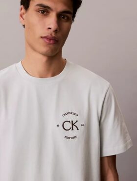 Κλασικό T-shirt με κυκλικό λογότυπο