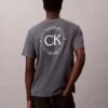 Κλασικό T-shirt με κυκλικό λογότυπο Κλασικό T-shirt με κυκλικό λογότυπο