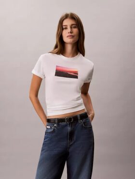 Κλασικό T-shirt με λογότυπο City Sunset