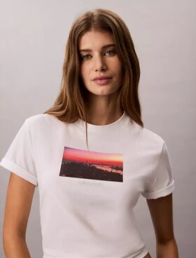 Κλασικό T-shirt με λογότυπο City Sunset