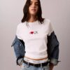 Κλασικό T-shirt με λογότυπο καρδιά Κλασικό T-shirt με λογότυπο καρδιά