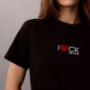 Κλασικό T-shirt με λογότυπο καρδιά Κλασικό T-shirt με λογότυπο καρδιά