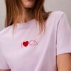 Κλασικό T-shirt με λογότυπο καρδιά