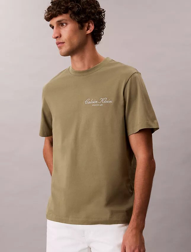 Κλασικό T-shirt με μικρό λογότυπο Κλασικό T-shirt με μικρό λογότυπο