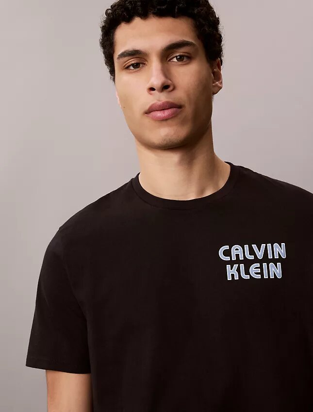 Κλασικό T-shirt με ρετρό λογότυπο Κλασικό T-shirt με ρετρό λογότυπο