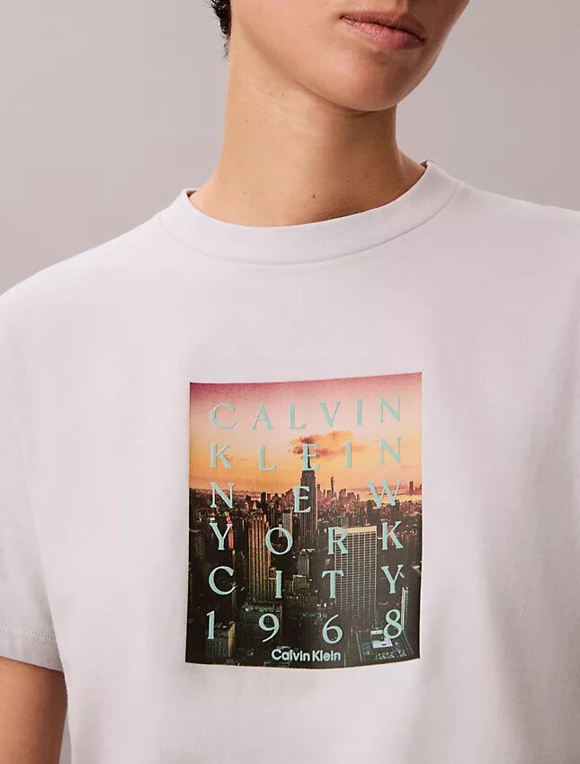 Κλασικό T-shirt με το λογότυπο City Sunset Κλασικό T-shirt με το λογότυπο City Sunset