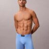 Κλασικό βαμβακερό Boxer Brief με ραβδώσεις