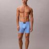 Κλασικό βαμβακερό Boxer Brief με ραβδώσεις