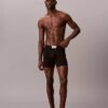 Κλασικό βαμβακερό Boxer Brief με ραβδώσεις