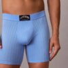 Κλασικό βαμβακερό Boxer Brief με ραβδώσεις