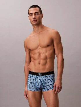 Κολάν Low Rise Trunk από Microfiber με γραφικό Monogram Κολάν Low Rise Trunk από Microfiber με γραφικό Monogram