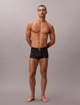 Κολάν Low Rise Trunk από Microfiber με γραφικό Monogram