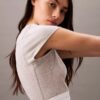Κοντό μπλουζάκι από Cotton Stretch ύφασμα Κοντό μπλουζάκι από Cotton Stretch ύφασμα