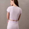 Κοντό μπλουζάκι από Cotton Stretch ύφασμα Κοντό μπλουζάκι από Cotton Stretch ύφασμα