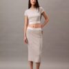 Κοντό μπλουζάκι από Cotton Stretch ύφασμα Κοντό μπλουζάκι από Cotton Stretch ύφασμα