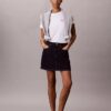 Κοντό μπλουζάκι με γραφικό Calvin Klein σε καλλιγραφικά γράμματα Κοντό μπλουζάκι με γραφικό Calvin Klein σε καλλιγραφικά γράμματα