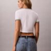 Κοντό T-shirt με λογότυπο