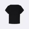 Κορίτσια υφασμένο T-shirt Monologo με ραβδώσεις Κορίτσια υφασμένο T-shirt Monologo με ραβδώσεις