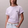 Κουμπωτό T-shirt με κεντημένο λογότυπο Κουμπωτό T-shirt με κεντημένο λογότυπο