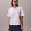 Κουμπωτό T-shirt με κεντημένο λογότυπο