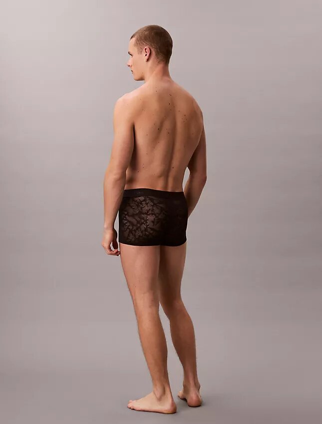 Low Rise Trunk από Microfiber δαντέλα Low Rise Trunk από Microfiber δαντέλα
