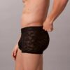 Low Rise Trunk από Microfiber δαντέλα Low Rise Trunk από Microfiber δαντέλα