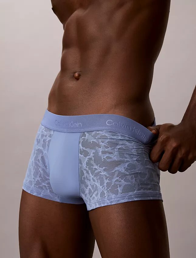 Low Rise Trunk από Microfiber δαντέλα Low Rise Trunk από Microfiber δαντέλα