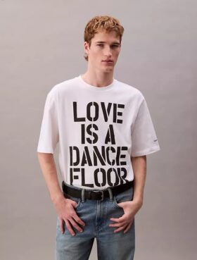 Marc Hundley Pride Love is a Dance Floor Χαλαρό T-Shirt