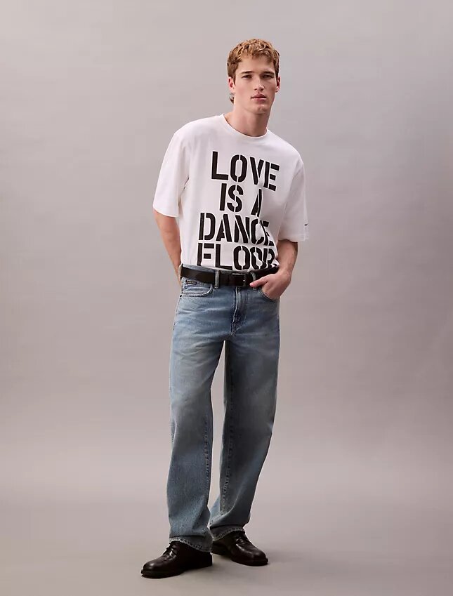 Marc Hundley Pride Love is a Dance Floor Χαλαρό T-Shirt Marc Hundley Pride Love is a Dance Floor Χαλαρό T-Shirt