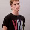 Marc Hundley Pride Viva Love Φαρδύ T-Shirt Marc Hundley Pride Viva Love Φαρδύ T-Shirt