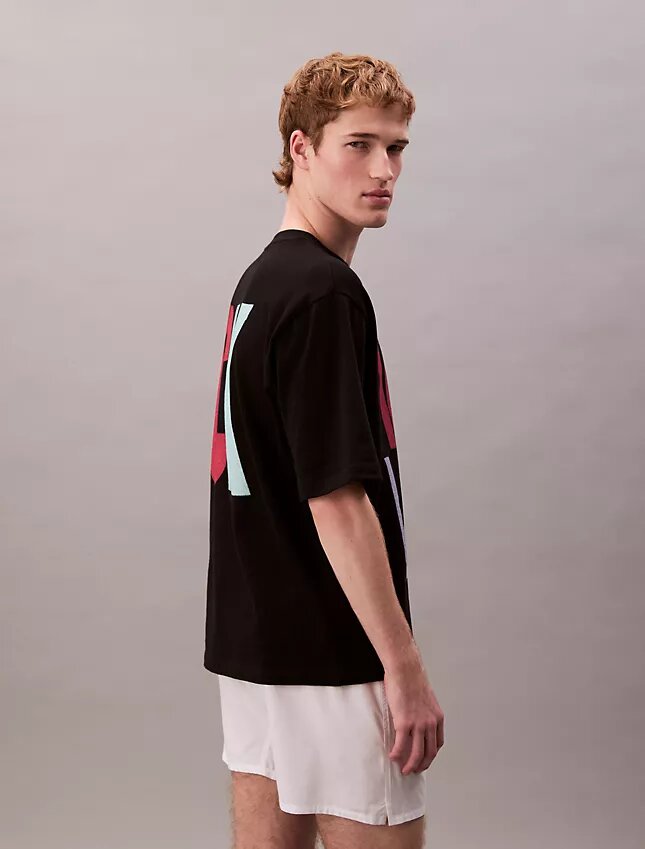Marc Hundley Pride Viva Love Φαρδύ T-Shirt Marc Hundley Pride Viva Love Φαρδύ T-Shirt