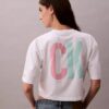 Marc Hundley Pride Viva Love Κοντό, άνετο T-shirt