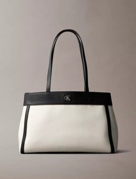 Μεσαία τσάντα tote από καμβά με Monogram