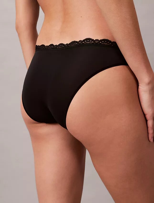 Microfiber Bikini με δαντέλα Microfiber Bikini με δαντέλα