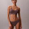 Microfiber Bralette χωρίς ραφές με ελαφριά επένδυση Microfiber Bralette χωρίς ραφές με ελαφριά επένδυση